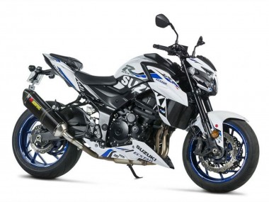 2017-2022 White Blue Ecstar Suzuki GSX-S 750 Motorcycle Fairings Canada