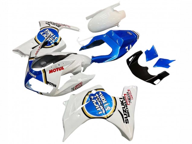 2003-2013 White Blue Lucky Strike Motul Suzuki SV650 Motorcycle Fairings Canada