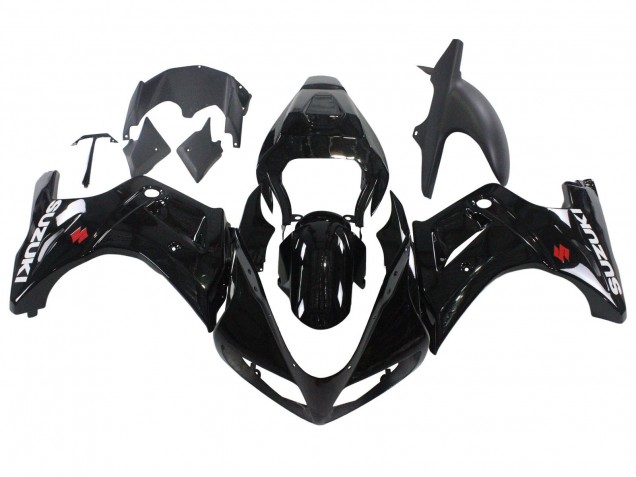 2003-2013 Glossy Black Suzuki SV650 Motorcycle Fairing Canada