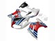 2003-2013 White Red Blue Martini Suzuki SV650 Motorcycle Fairings Canada