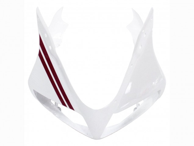 2003-2013 White with Dark Red Lines Suzuki SV650 Motorcycle Fairings Canada