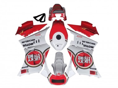 1984-1987 White Red Lucky Strike Motul Michelin Suzuki RG400 RG500 RG400/500 Motorcycle Fairings Canada