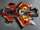 1984-1987 Red Yellow Black 7 Suzuki RG400 RG500 RG400/500 Motorcycle Fairings Canada