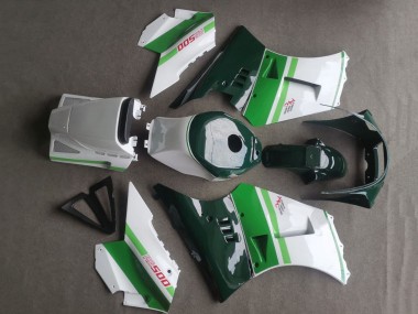 1984-1987 White Dark Green Suzuki RG400 RG500 RG400/500 Motorcycle Fairings Canada