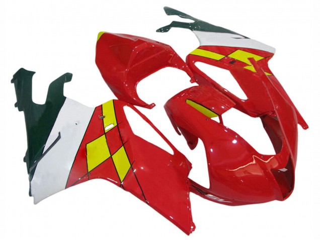 2003-2006 Red Yellow White Aprilia RSV1000 Motorcycle Fairings Canada