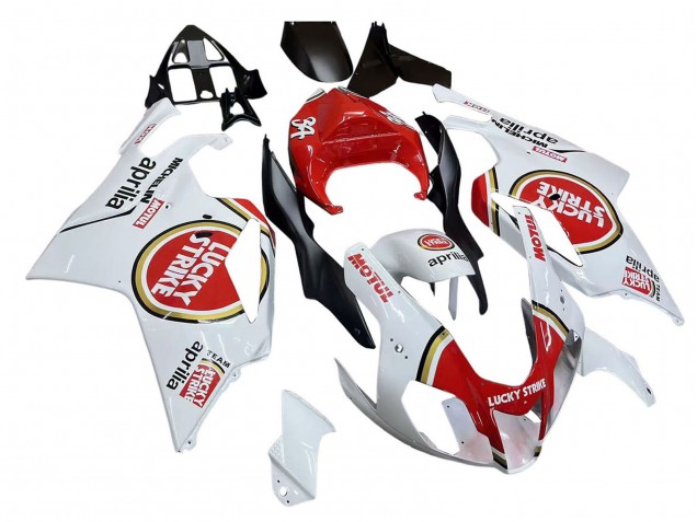 2003-2006 White Red Lucky Strike Motul 34 Aprilia RSV1000 Motorcycle Fairings Canada