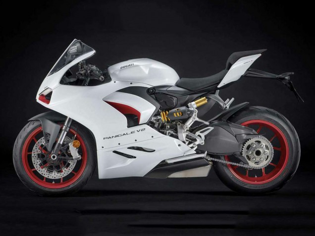 2020-2024 White Red Matte Black Ducati Panigale V2 Motorcycle Fairings Canada