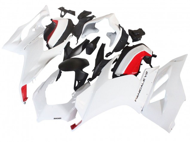 2020-2024 White Red Matte Black Ducati Panigale V2 Motorcycle Fairings Canada
