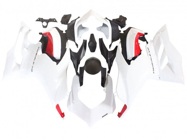 2020-2024 White Red Matte Black Ducati Panigale V2 Motorcycle Fairings Canada
