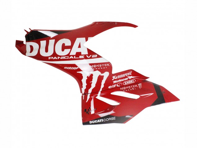 2020-2024 Red Glossy Black Monster Corse Ducati Panigale V2 Motorcycle Fairings Canada