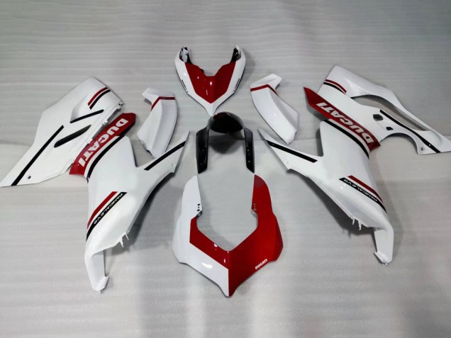 2020-2024 White Red Glossy Black Ducati Panigale V2 Motorcycle Fairings Canada