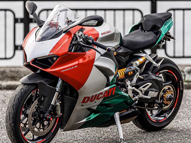 2020-2024 Silver Red Green Ducati Panigale V2 Motorcycle Fairings Canada