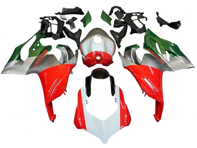 2020-2024 Silver Red Green Ducati Panigale V2 Motorcycle Fairings Canada