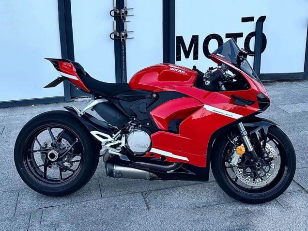 2020-2024 Red White Ducati Panigale V2 Motorcycle Fairings Canada