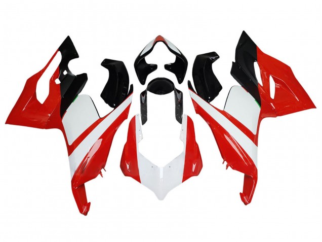 2020-2024 White Red Glossy Black Ducati Panigale V2 Motorcycle Fairing Canada