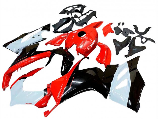 2020-2024 White Red Glossy Black Ducati Panigale V2 Motorcycle Fairing Kits Canada