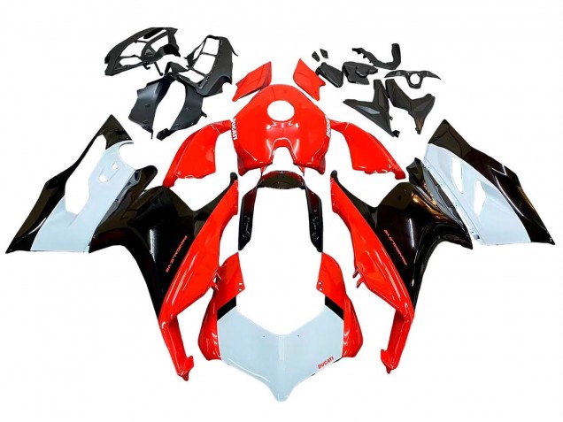 2020-2024 White Red Glossy Black Ducati Panigale V2 Motorcycle Fairing Kits Canada