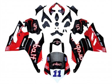 2018-2019 Red Glossy Black Aruba 11 Ducati Panigale V4 V4S Motorcycle Fairings Canada