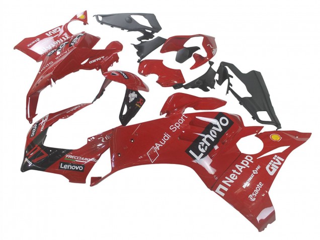 2020-2021 Red Glossy Black Lenovo 117 Ducati Panigale V4 V4S Motorcycle Fairing Canada