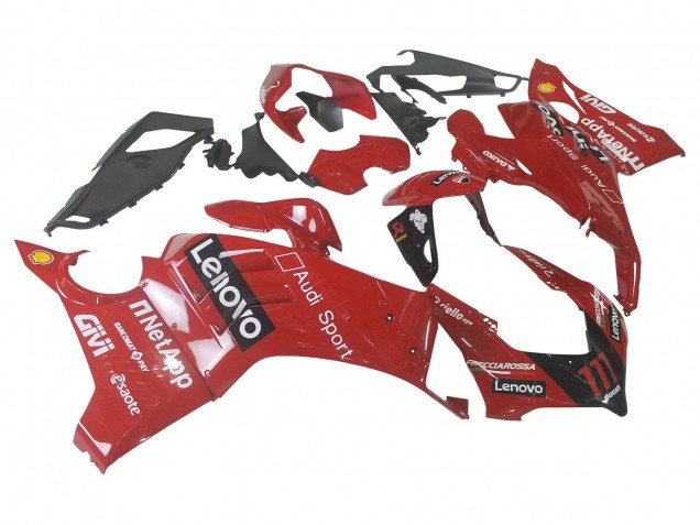 2020-2021 Red Glossy Black Lenovo 117 Ducati Panigale V4 V4S Motorcycle Fairing Canada