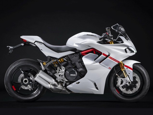 2021-2024 White Silver Red Ducati 2021-2024 Ducati Supersport 950/950S Motorcycle Fairings Canada