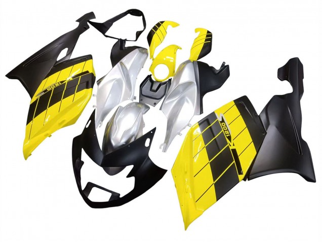2005-2010 Yellow Silver Matte Black BMW K1200S Motorcycle Fairings Canada