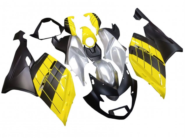 2005-2010 Yellow Silver Matte Black BMW K1200S Motorcycle Fairings Canada