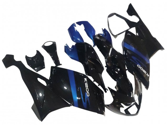 2005-2010 Blue Glossy Black BMW K1200S Motorcycle Fairings Canada