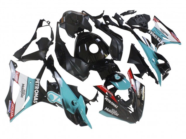 2023-2024 Light Blue Matte Black Petronas BMW S1000RR Motorcycle Fairings Canada