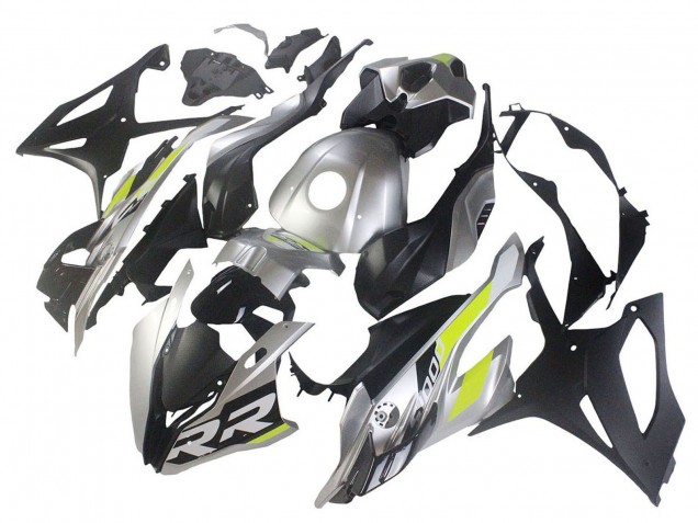 2023-2024 Silver Matte Black Lime Green BMW S1000RR Motorcycle Fairings Canada