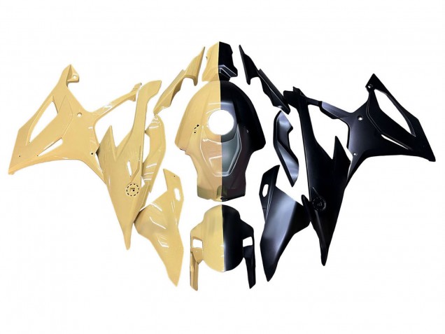 2019-2022 Black Yellow BMW S1000RR Motorcycle Fairings Canada