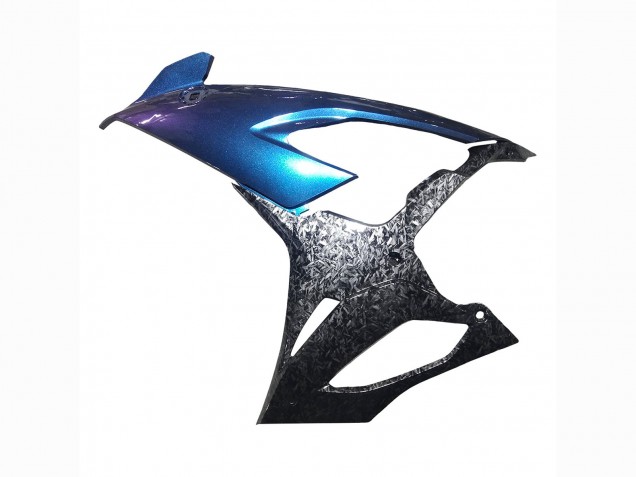 2019-2022 Gradient Blue Purple Forged Carbon Fiber BMW S1000RR Motorcycle Fairings Canada