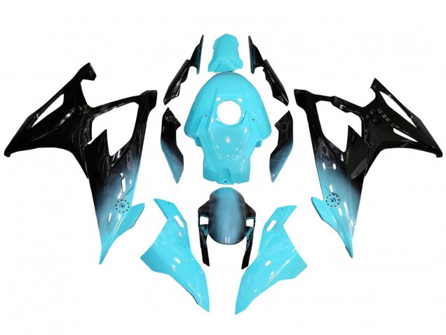 2019-2022 Light Blue Black BMW S1000RR Motorcycle Fairings Canada