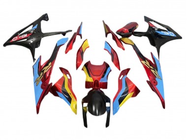 2019-2022 Light Blue Red Gold BMW S1000RR Motorcycle Fairings Canada