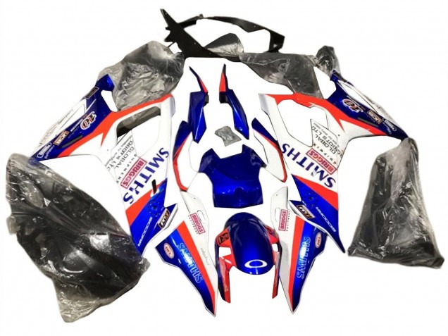 2019-2022 Blue Red White Smiths BMW S1000RR Motorcycle Fairings Canada