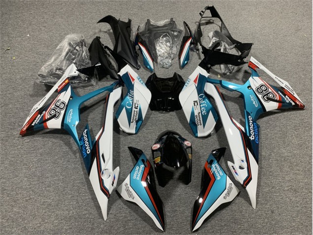 2019-2022 Blue Red White Motul 98 BMW S1000RR Motorcycle Fairings Canada
