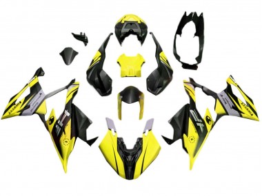 2019-2022 Matte Yellow Black BMW S1000RR Motorcycle Fairings Canada