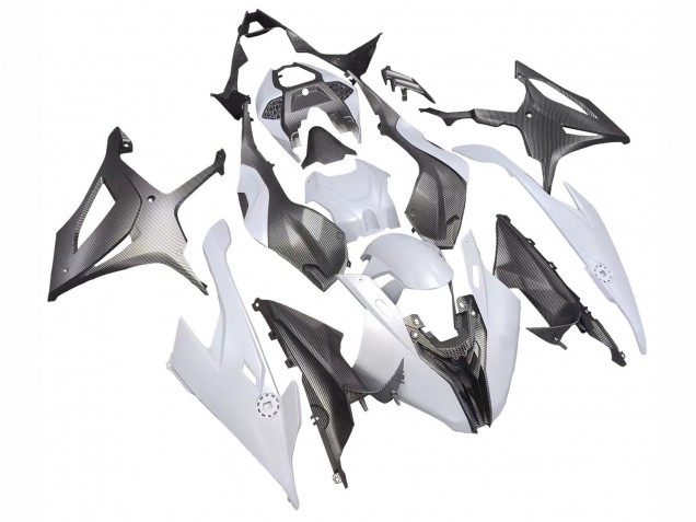 2019-2022 Grey Black Carbon Fiber BMW S1000RR Motorcycle Fairings Canada