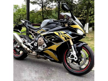 2019-2022 Black Gold BMW S1000RR Motorcycle Fairing Canada