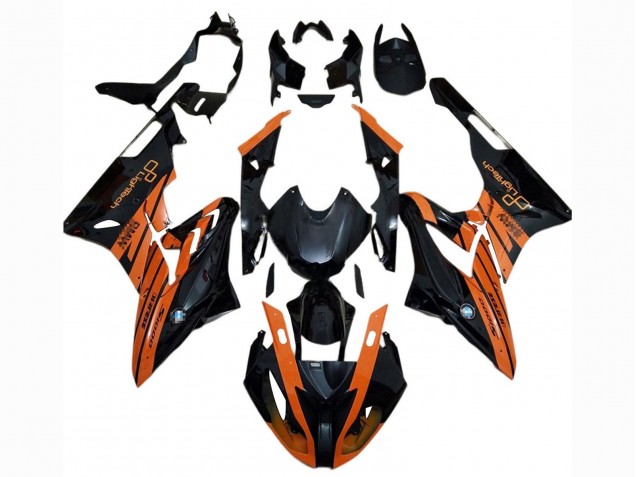 2017-2018 Orange Black BMW S1000RR Motorcycle Fairings Canada