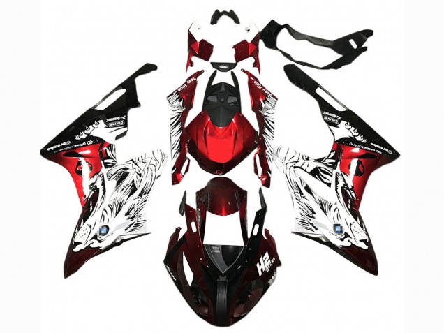 2017-2018 White Red Black BMW S1000RR Motorcycle Fairings Canada