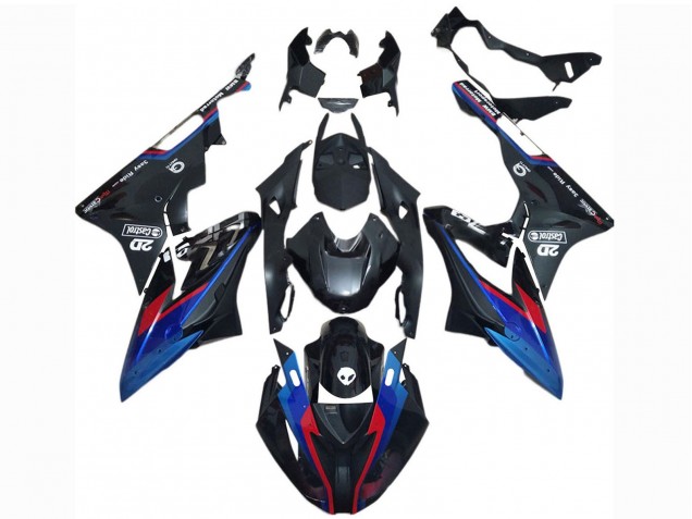 2017-2018 Blue Red Glossy Black Castrol BMW S1000RR Motorcycle Fairings Canada