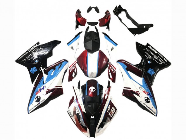 2017-2018 White Blue Red Glossy Black BMW S1000RR Abs Fairings Canada