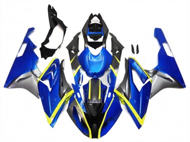 2017-2018 Silver Blue Yellow BMW S1000RR Motorcycle Fairings Canada