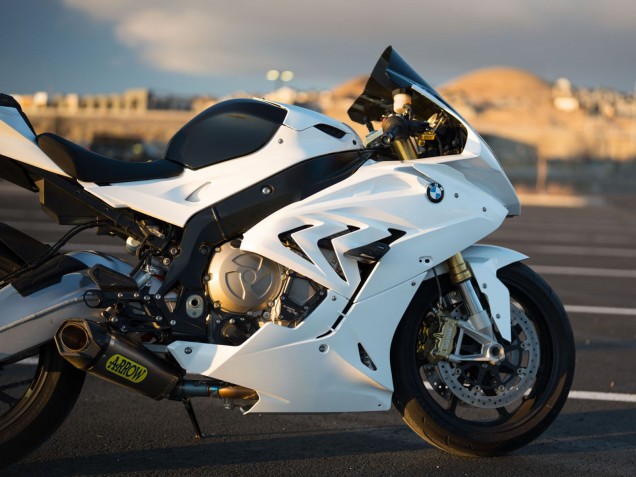 2017-2018 Glossy White BMW S1000RR Motorcycle Fairings Canada