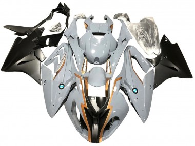 2017-2018 Nardo Grey Matte Black BMW S1000RR Motorcycle Fairings Canada