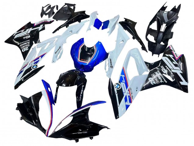 2015-2016 White Blue Glossy Black BMW S1000RR Motorcycle Fairing Kits Canada