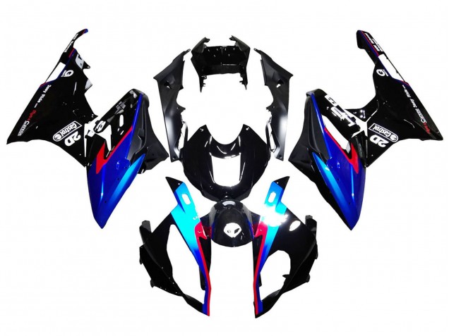 2015-2016 Red Blue Black Glossy Black BMW S1000RR Motorcycle Fairings Canada