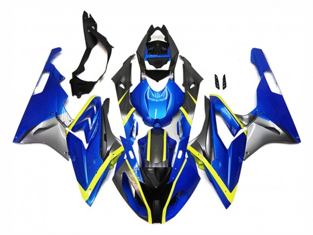 2015-2016 Silver Yellow Blue BMW S1000RR Motorcycle Fairings Canada
