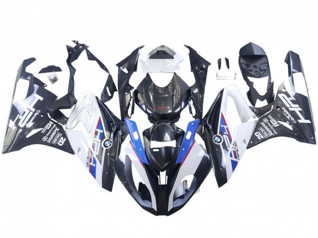 2015-2016 White Blue Black Carbon Fiber BMW S1000RR Motorcycle Fairings Canada